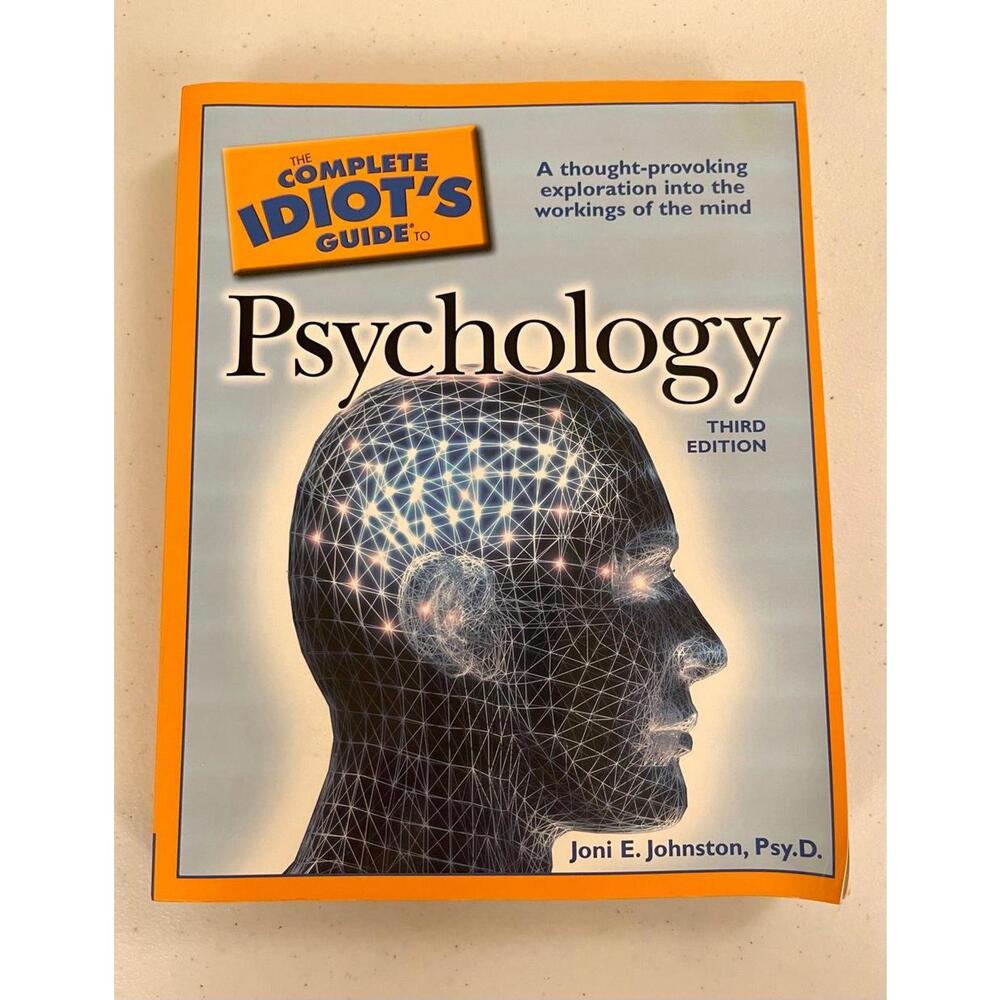 Complete Idiot's Guide to Psychology Paperback Book 3rd Edition